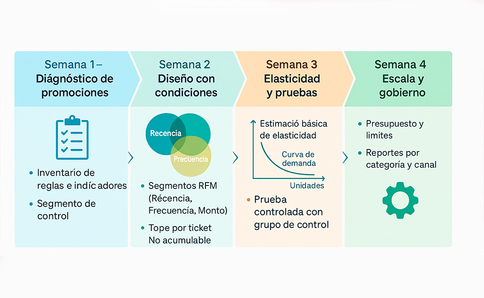 De descuentos masivos a promociones rentables (en 30 días) 1